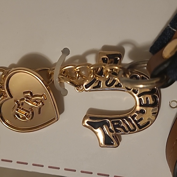 True Religion Denim Bag Charm - Picture 7 of 9